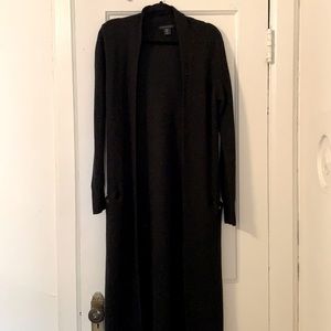 Long Black Cardigan